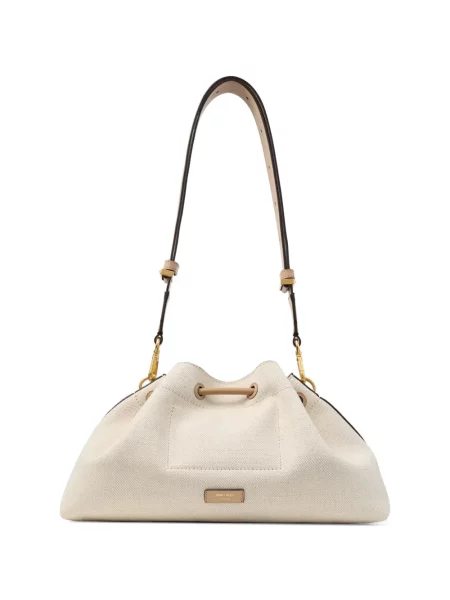 Gėlėta rankinė Jimmy Choo su aplikacija balta