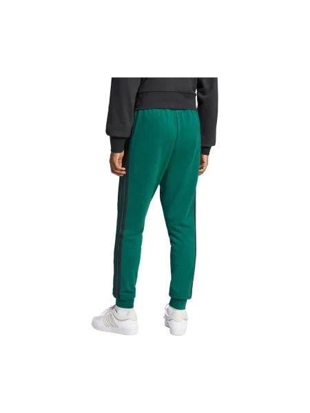 Trening Adidas cu dungi din material terry verde