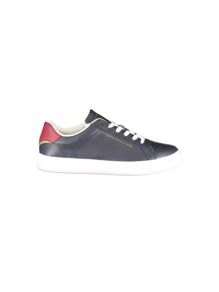 Trampki Tommy Hilfiger skórzane niebieskie
