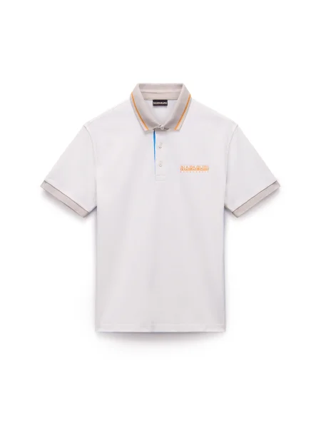 Napapijri Tricou polo E-Zeri Écru bej