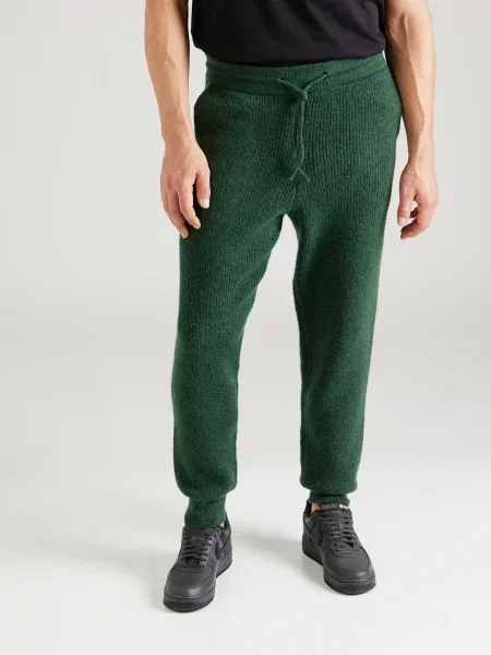 ABOUT YOU x Jaime Lorente Pantaloni Taylan închis verde