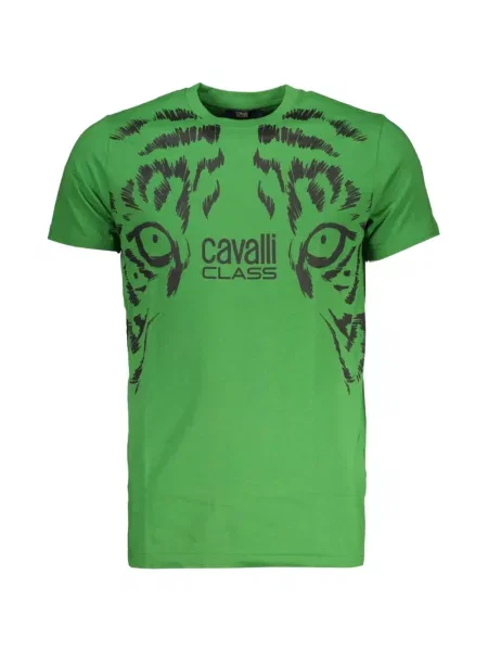 Póló Cavalli Class nyomtatás zöld
