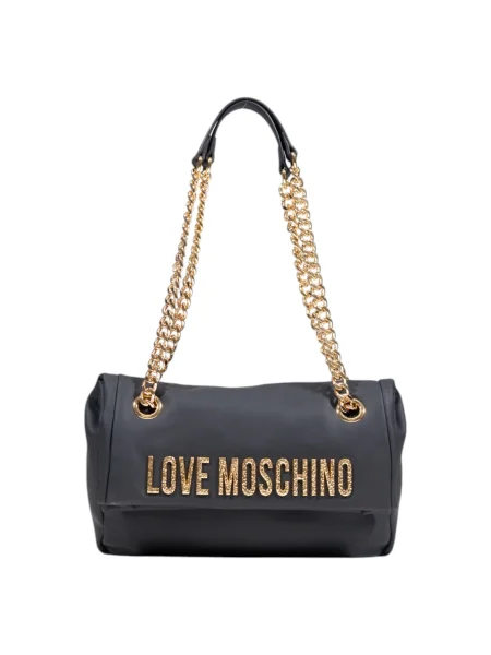 Crossbody torbica Love Moschino črna