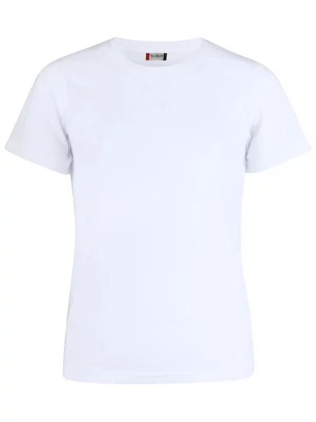 Clique Neon-T koszulka z o dotyku bawełny – white biała