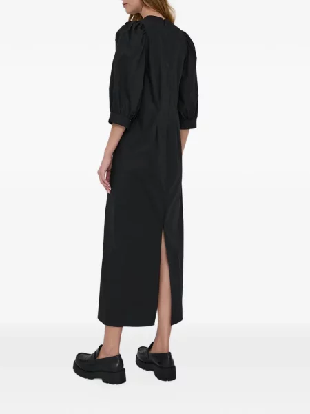 Rochie midi Samsøe Samsøe negru