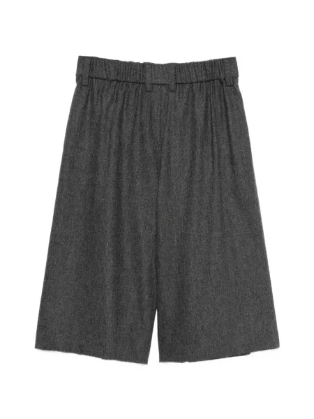 Vilnonės šortai Emporio Armani pilka