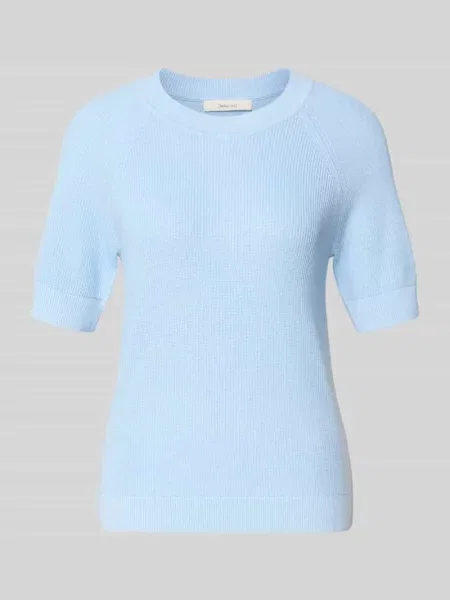 Bluzka z dzianiny z okrągłym dekoltem model ‘ELINNA’ Selected Femme
