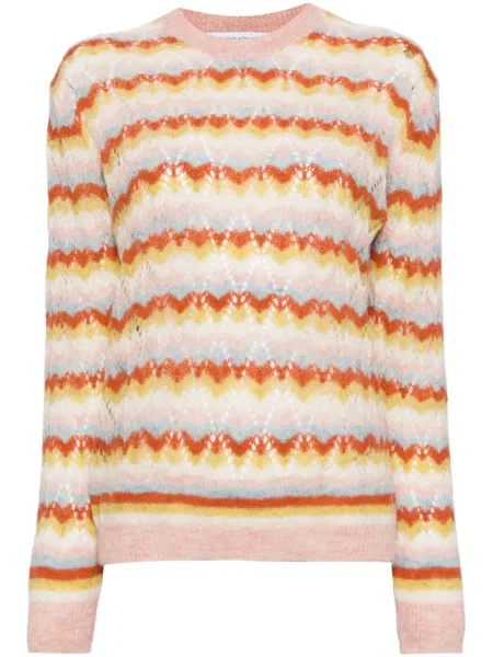 Pulover Maison Kitsune din dantelă