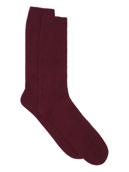 Șosete Lanvin tricotate roșu