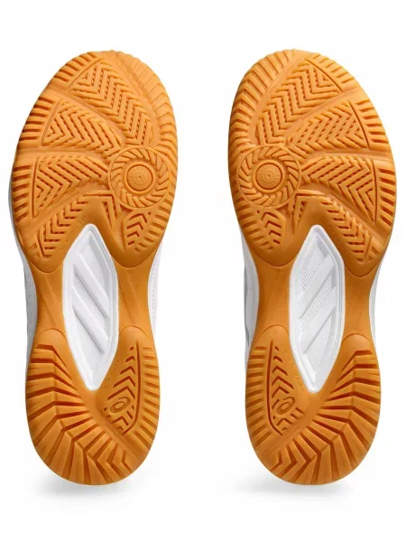Кожаные кроссовки Asics серые