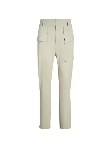 Pantaloni cargo Ferragamo alb