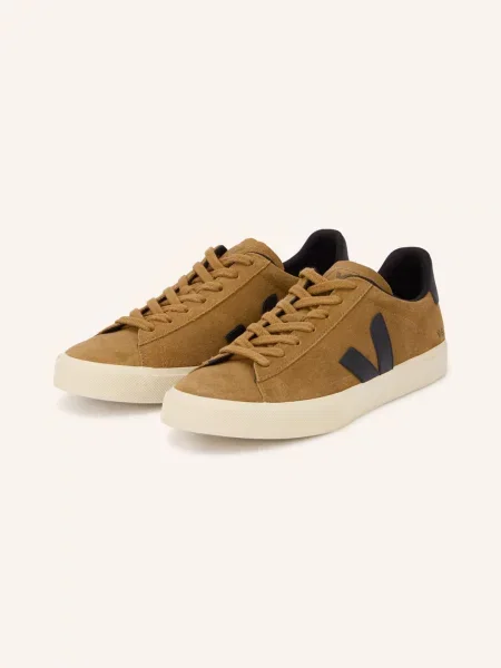 Veja Sneakersy Campo velbloudí černá