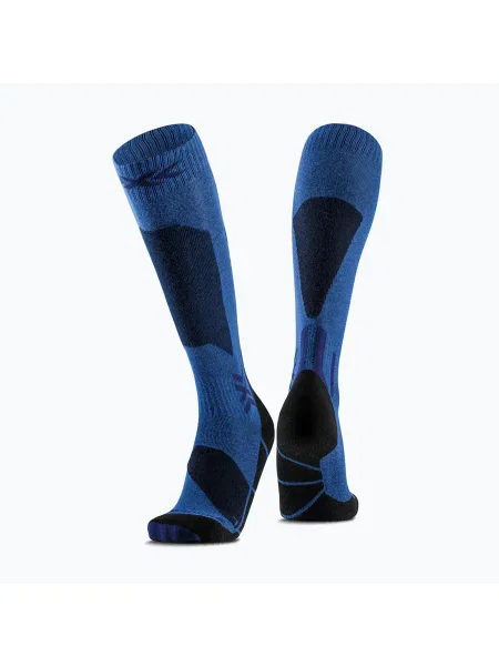Lyžiarske ponožky X-Socks Ski Discover Otc blue blossom/marine modrá