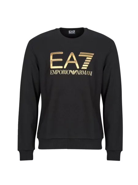 Mikina Emporio Armani Train Logo Series T-Top Big Logo black černá