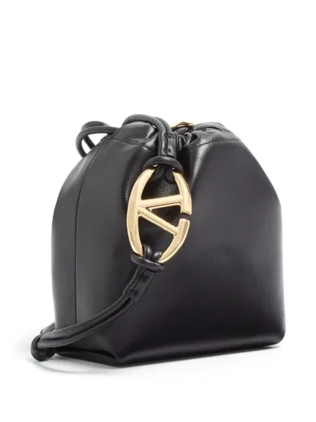 Portofel Valentino Garavani din piele negru
