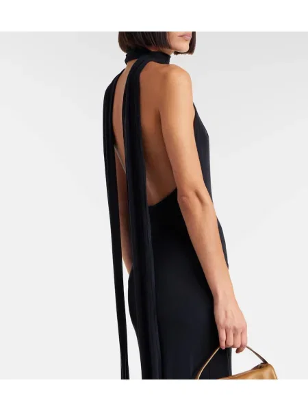 Rochie Aya Muse cu gât halter negru