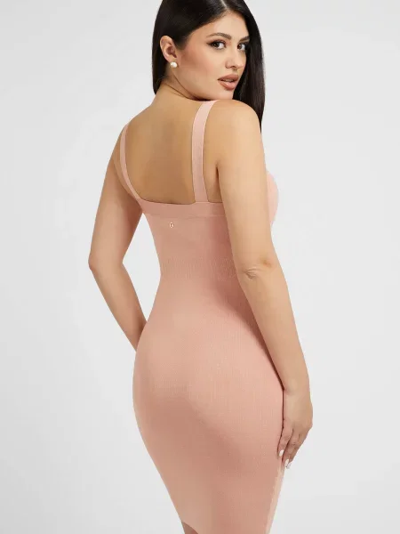 Сукня міді GUESS пудра