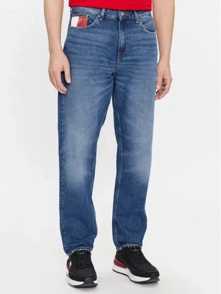 Tommy Jeans Blugi Isaac Rlxd Tapered Bleumarin