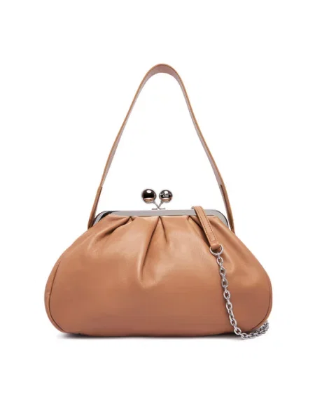 Weekend Max Mara Τσάντα Cubico μπεζ