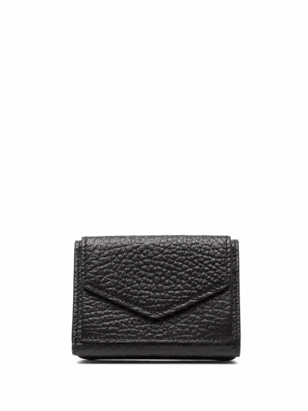 Portofel Maison Margiela din piele negru