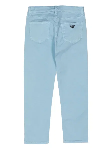 Jeansy dziecięce Emporio Armani niebieskie