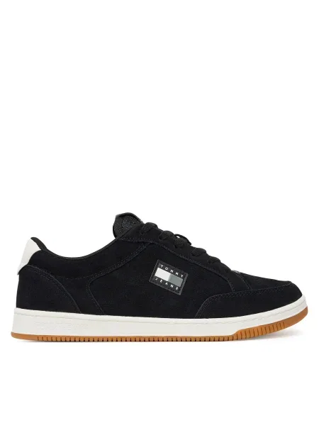 Tommy Jeans Сникърси Tjm Cupsole Long Lace Skate черен
