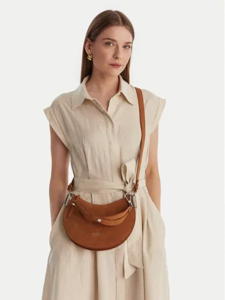 Coccinelle Geantă QKG Coccinellesunup Suede E1 QKG 13 03 01 maro