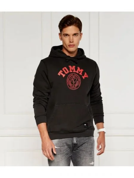Tommy Jeans Hanorac negru