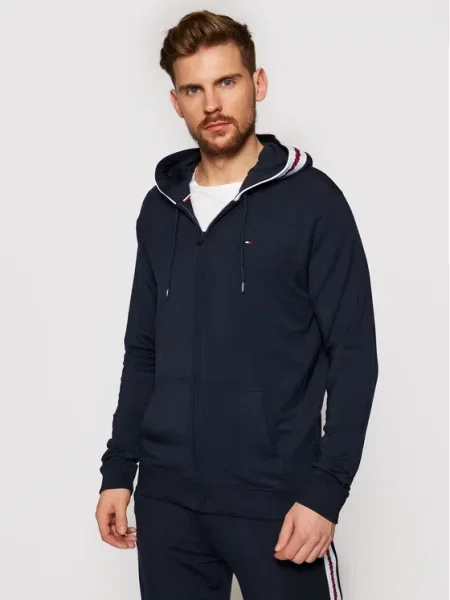 Tommy Hilfiger Mikina Lounge tmavě modrá