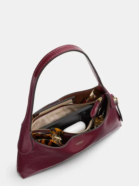 Coach сумочка hobo шкіряна Glazed Leather Brooklyn 26