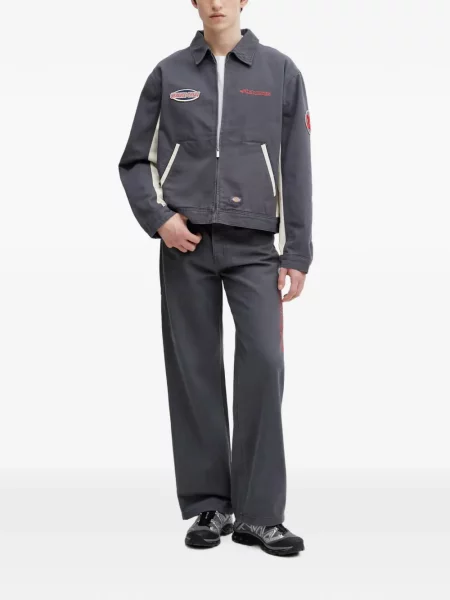 Pantaloni Dickies cu autograf gri