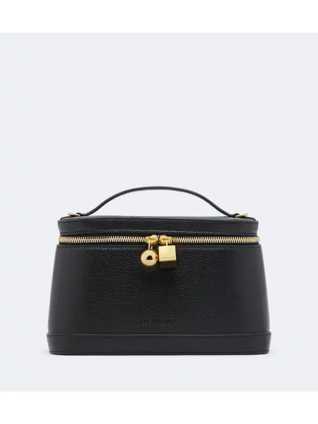 Geantă Jacquemus din piele negru