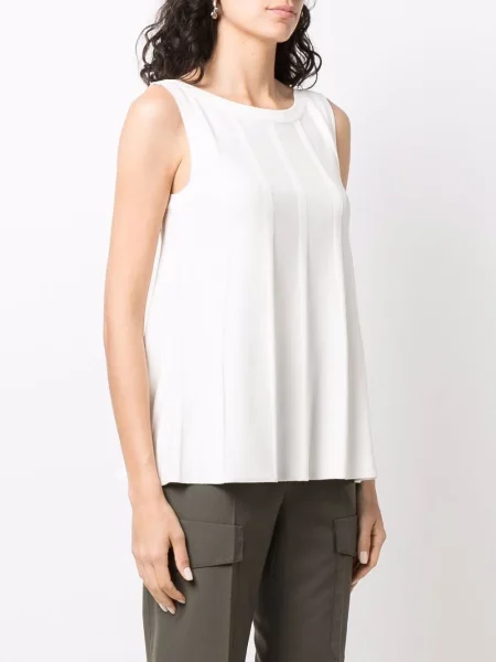 Podkoszulka Malo prążkowana biała