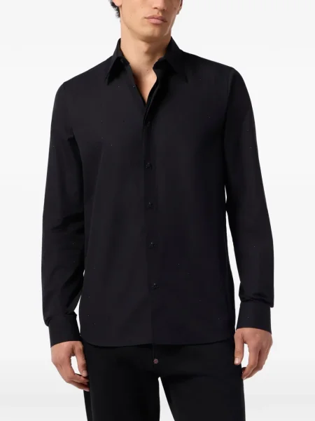 Cămașă Philipp Plein lungă negru