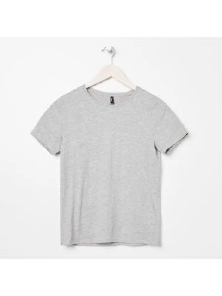 Sinsay Tričko basic Světle šedá
