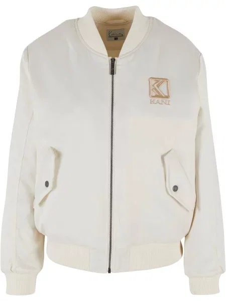 Karl Kani Geacă de primăvară-toamnă bej / murdar alb