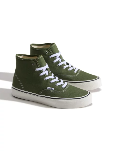VANS Členkové tenisky Authentic olivová