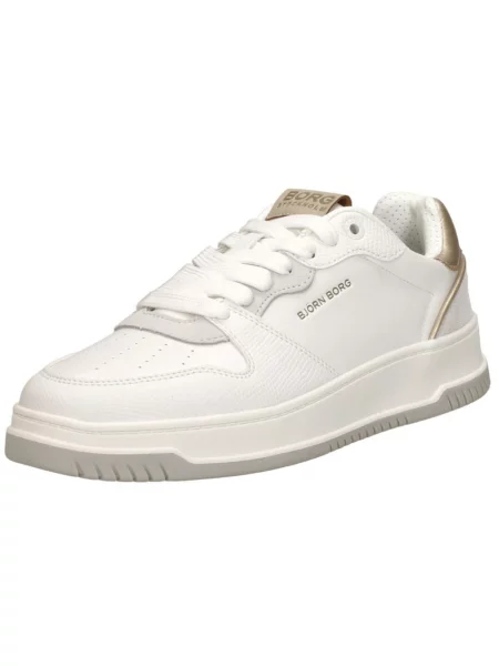 Sneakersy Björn Borg skórzane białe