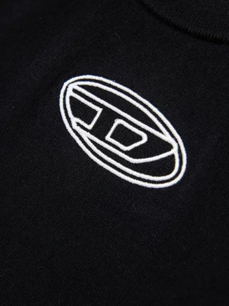 Diesel gyerek póló KMARIGA KNITWEAR fekete