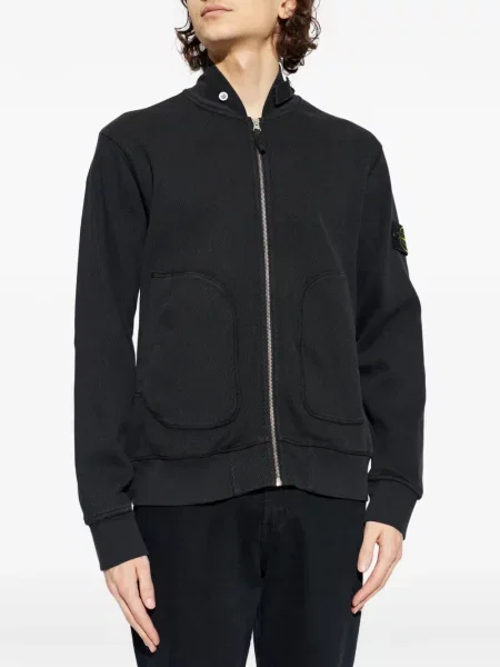 Hanorac Stone Island cu strasuri negru
