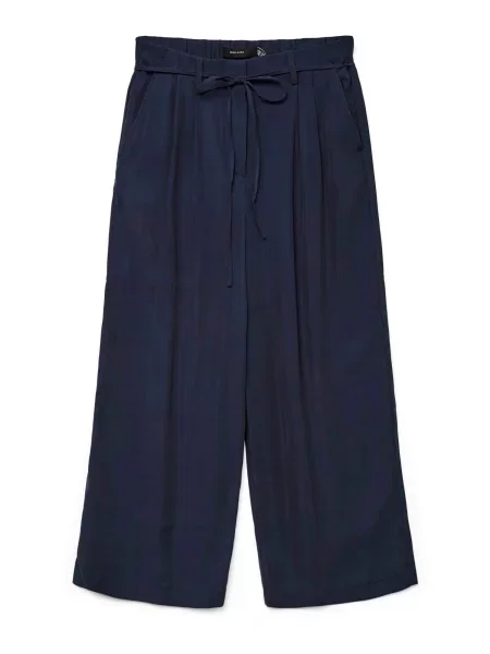 VERO MODA Pantaloni cutați VMTANYA bleumarin