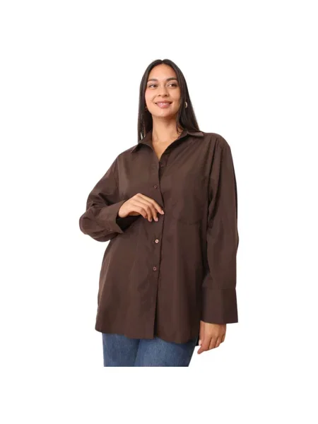 Bluza La Modeuse smeđa