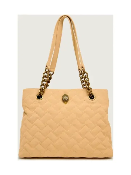 Kurt Geiger Geantă shopper KENSINGTON | piele întoarsă bej