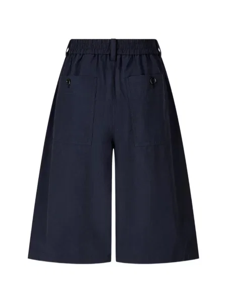 Pantaloni scurți Tomboy plisate albastru