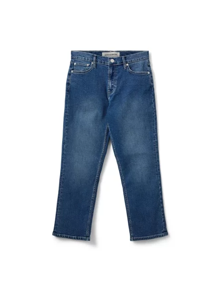 Jeansy Sofie Schnoor o krotszym kroju niebieskie