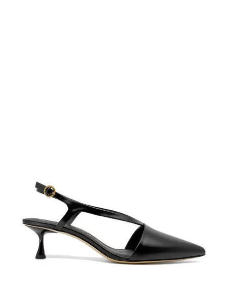 Pantofi cu toc Studio Amelia slingback negru