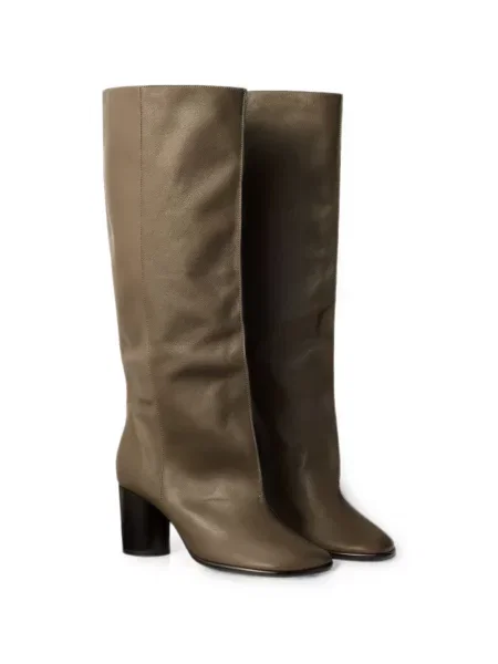 Botine Lemaire din piele maro