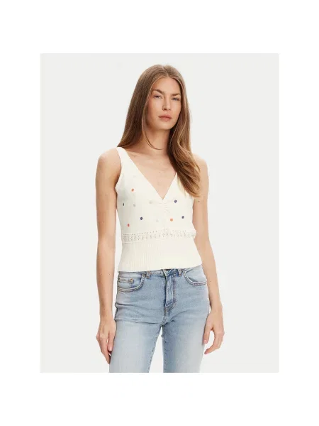 United Colors Of Benetton Топ Regular Fit бежевий