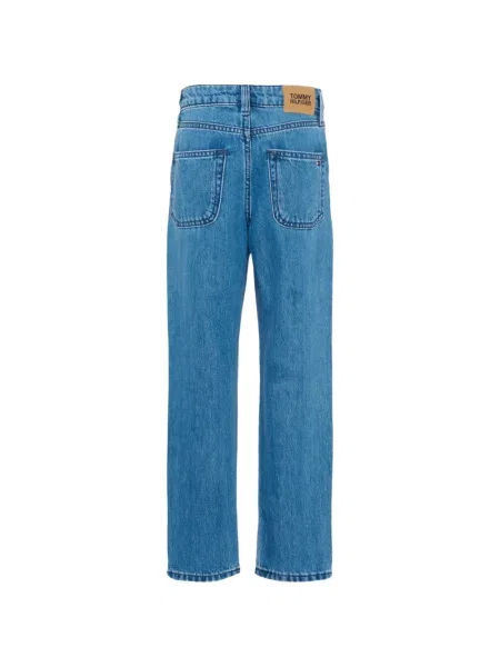 Dětské straight fit džíny Tommy Hilfiger modré