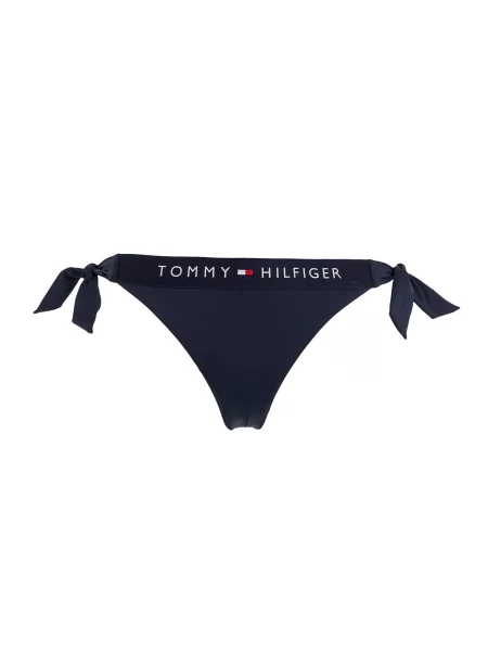 Tommy Hilfiger Μπικίνι κάτω μέρος Σκούρο μπλε λευκό